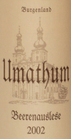 (36) Umathum Beerenauslese BA 2017 37.5cL Q1