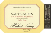 (LamyDCEmag15) Hubert Lamy Saint Aubin 1er cru Derrière chez Edouard 2016 Magnum Q2