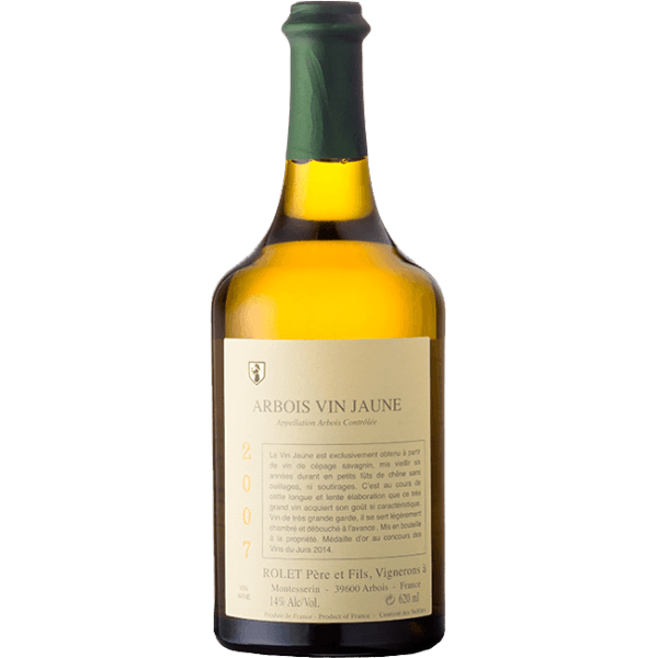 (ARBOISVN14) Domaine Rolet Arbois Vin Jaune 2014 75cL Q2