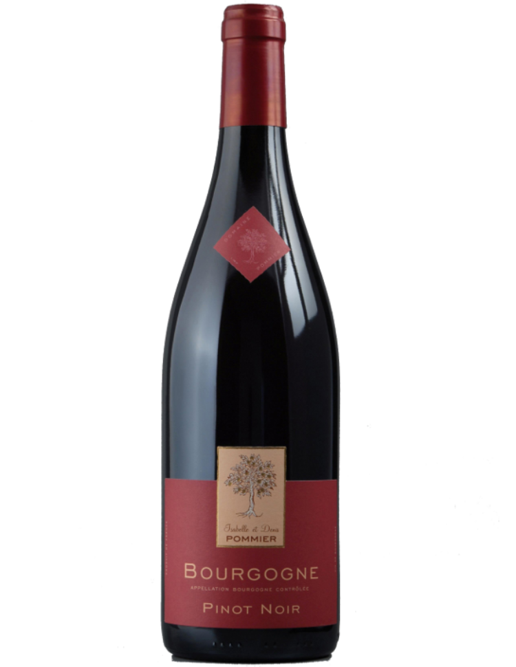 (BOURGPN19POMM) Isabelle et Denis Pommier Bourgogne Pinot Noir 2019 75cL Q1