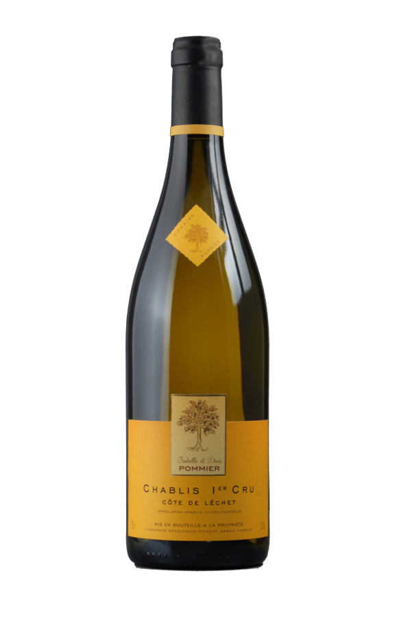 (CHAB1CCL19POMM) Isabelle et Denis Pommier Chablis 1er cru cote de lechet 2019 75cL Q1