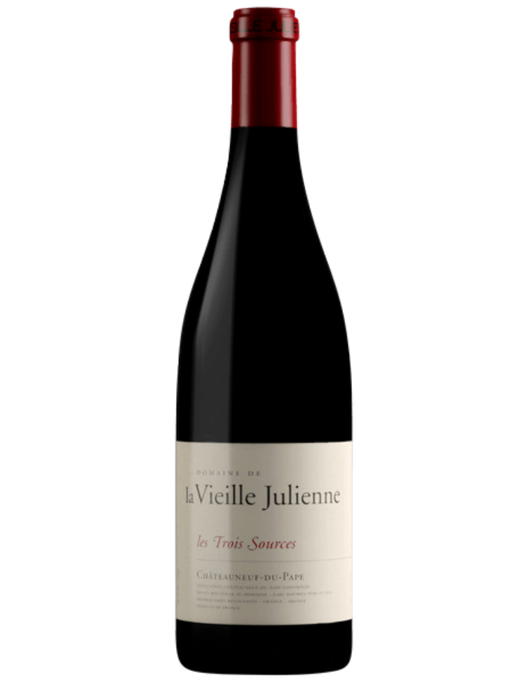 (CNEUF18L3S) Domaine De La Vieille Julienne Chateauneuf du Pape Les Trois Sources 2018 75cL Q1