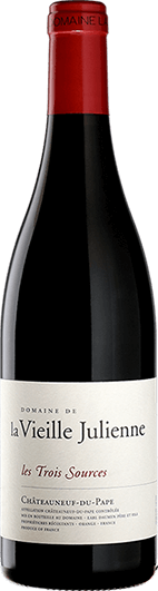 (CNEUF17L3S) Domaine De La Vieille Julienne Chateauneuf du Pape Les Trois Sources 2017 75cL Q2