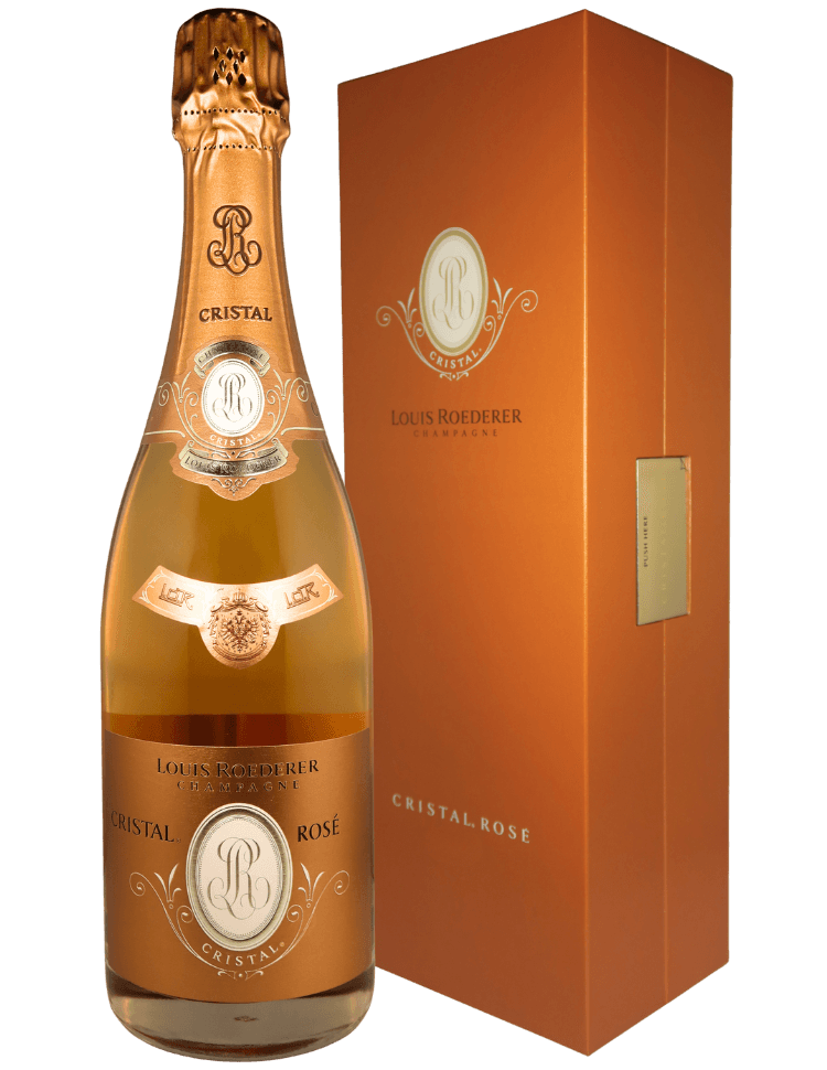 (CRISTALR13AC) Champagne Louis Roederer Cristal Roederer Rosé 2013 avec coffret Q1