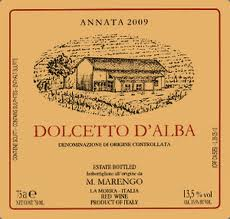 (MarengoDolcetto) Mario Marengo Dolcetto d Alba 2010 75cL Q1